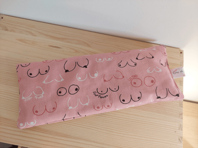 Coussin relaxation yeux yoga