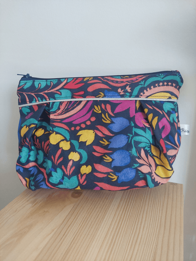Mini pochette plissée 