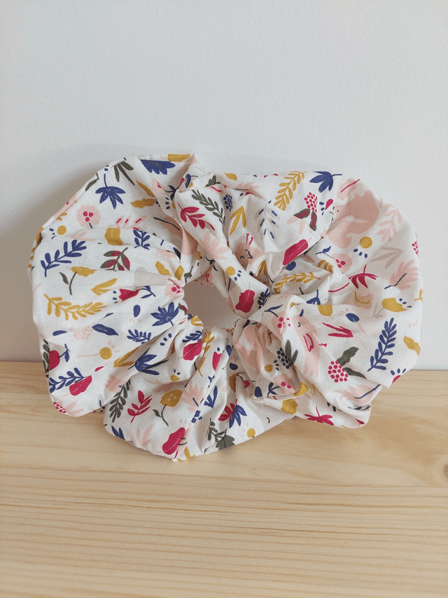 Chouchou fleur et lapin